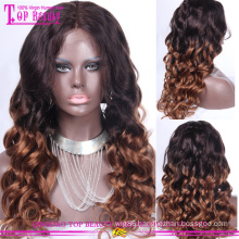 Best selling top grade ombre lace wig two tone wigs for black women